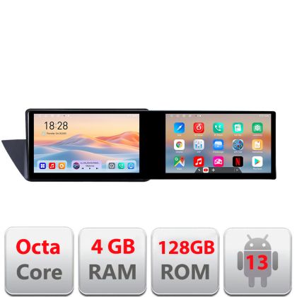Navigatie BMW X1 E84 Kit-219 Edotec 2 ecrane  8 core 4+128 21.6 inch Incell android Wifi 5Ghz gps internet