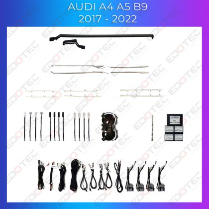 Lumini Ambientale NIGHTVIBE Audi A4 2017-2022 set complet lumini fara trimuri control telefon sau sistem original