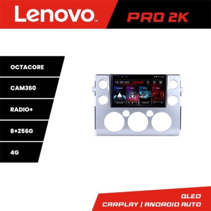 Navigatie Toyota FJ Cruiser 2006-2020 Android radio gps internet 8 core QLED 2K 8+256 360 Lenovo