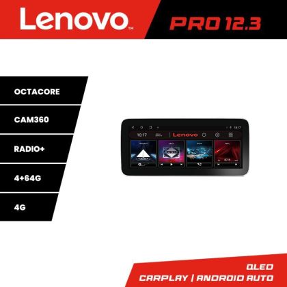 Navigatie Iveco Daily 2019- Lenovo PRO 4+64 12.3 inch qled android 4G DSP gps internet  8Core
