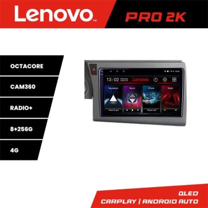 Navigatie Audi A6 C6 2004-2010 Lenovo Qled 2K Octa Core 8+256 360 DSP carplay android auto radio gps internet kit-a6-c6+PRO-2K-9-8+256