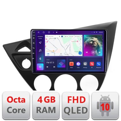 Navigatie Ford Focus 1 1998-2004 Android radio gps internet 4+64 carplay android auto kit-focus1+EDT-E309v3