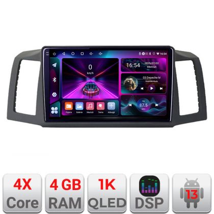 Navigatie Jeep Grand Cherokee 2008-2010 Android radio gps internet 4+64 InCell Display 1K Kit-cherokee-2009+EDT-E210-RK