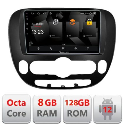 Navigatie Kia Soul 2014-2019 Android radio gps internet 8+128 carplay android auto