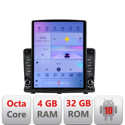 Navigatie Opel Antara G-019 ecran tip TESLA 9.7" cu Android Radio Bluetooth Internet GPS WIFI 4+32GB DSP 4G Octa Core