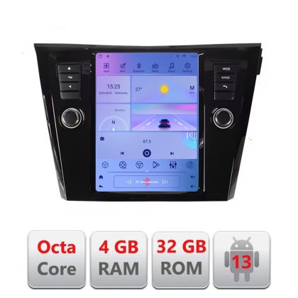 Navigatie tip Tesla Nissan X-Trail 2013-2018 radio gps internet 8Core 4G carplay android auto 4+32 kit-tesla-353+EDT-E