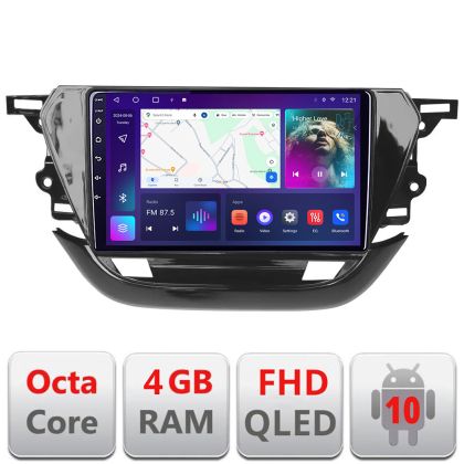 Navigatie Opel Corsa F 2019- Android radio gps internet 4+64 carplay android auto KIT-corsa-f+EDT-E309v3