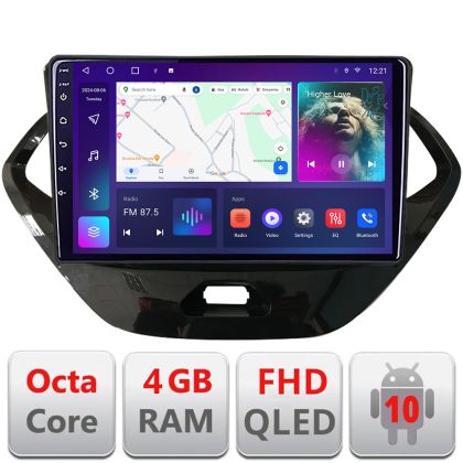 Navigatie Ford KA 2015-2020 Android radio gps internet 4+64 carplay android auto KIT-ka+EDT-E309v3