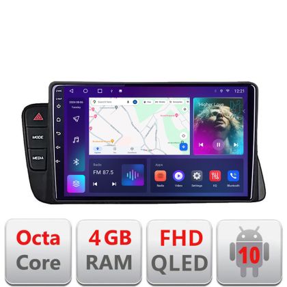 Navigatie Audi A4 A5 B8 cu MMI3G Android radio gps internet 4+64 carplay android auto KIT-a4-3G+EDT-E310v3