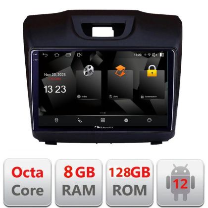 Navigatie Isuzu D-Max 5960Pro-2234 Android Octa Core Qualcomm 2K Qled 8+128 DTS DSP 360 4G Optical v1