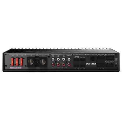 Amplificator Audio Control D-6.1200 cu DSP Matrix, 6 canale de mare putere cu Accubass®, 6 x 200 watts, in 2 sau 4 ohm, clasa D