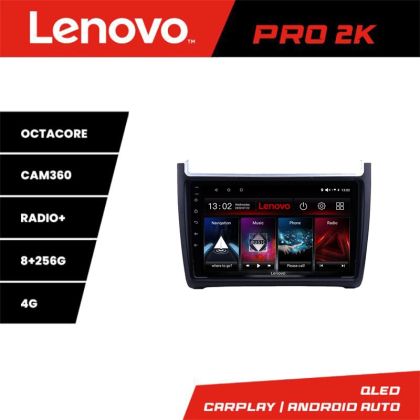 Navigatie VW Polo 2014- Lenovo Kit-655 8 core QLED 2K 8+256 360 Android Waze USB Navigatie Internet Youtube Radio