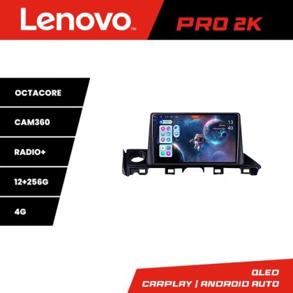 Navigatie Mazda 6 2018- Lenovo Kit-MAZDA6-18 8 core QLED 2K 12+256 360 Android Waze USB Navigatie Internet Youtube Radio