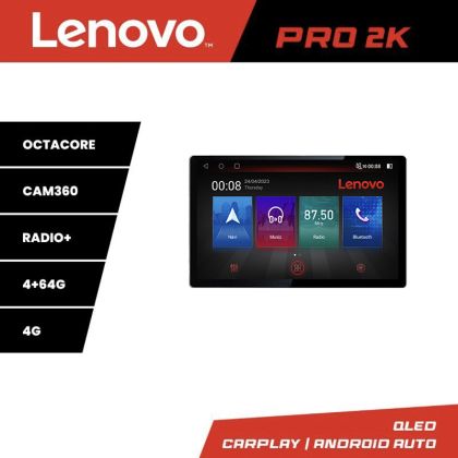 Navigatie Toyota Auris dupa 2017 K-Auris Lenovo PRO 4+64 13 inch 2K android 4G DSP gps internet