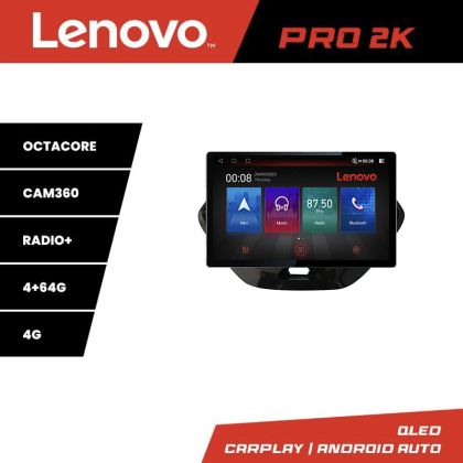 Navigatie Ford KA 2015-2020 Lenovo PRO 4+64 13 inch 2K android 4G DSP gps internet  KIT-ka