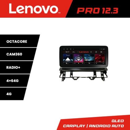 Navigatie Mazda 6 2004-2008 K-MZD6 Lenovo PRO 4+64 12.3 inch qled android 4G DSP gps internet  Cor