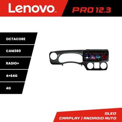 Navigatie JEEP WRANGLER 2011-2016 Manual K-wr Lenovo PRO 4+64 12.3 inch qled android 4G DSP gps internet