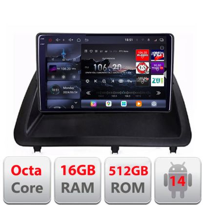 Navigatie Lexus CT 2011-2018 varianta cu ecran de fabrica Qled 2K Octa Core 16+512GB LTE 4G DSP Wifi 5Ghz android auto carplay radio gps internet KIT-ct-high+EDT-E809-2K
