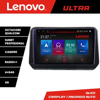 Navigatie Mitsubishi Outlander 2021- Qled 1K Octa Core 4+64 LTE 4G DSP Wifi 5Ghz HDMI android auto carplay radio gps internet kit-outlander2023+ULTRA-10-4+64