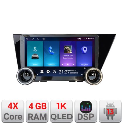 Navigatie Kia Niro 2017- Edotec  4+64 10.5 inch Incell 1K android Wifi 5Ghz gps internet  Kit-niro
