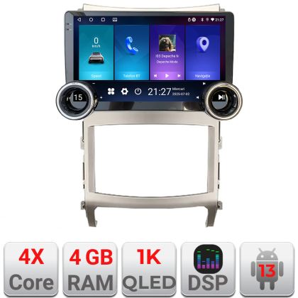 Navigatie Hyundai IX55 Edotec  4+64 10.5 inch Incell 1K android Wifi 5Ghz gps internet  Kit-ix55