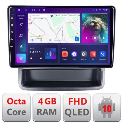 Navigatie Renault Traffic 2009-2014 dedicata Android QLED octa core 4+64 4G DSP FHD carplay android auto radio gps internet Android Kit-+EDT-E310v3