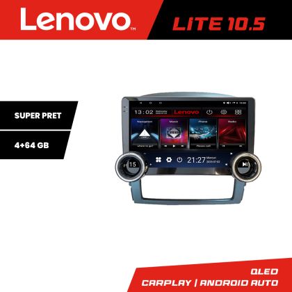 Navigatie Kia Sorento 2006-2009 Lenovo  8 core 4+64 10.5 inch Incell 1K android Wifi 5Ghz gps internet  Kit-sorento2002+EDT-E70