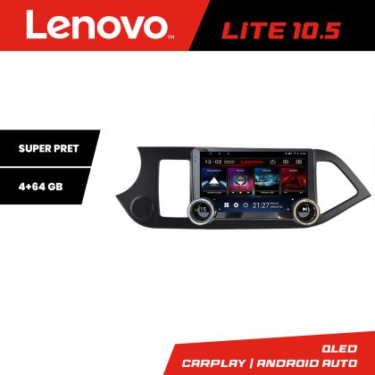 Navigatie Kia Picanto 2011-2015 Kit-217 Lenovo  8 core 4+64 10.5 inch Incell 1K android Wifi 5Ghz gps internet