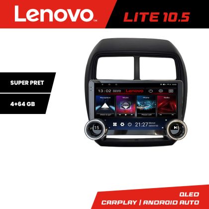 Navigatie MITSUBISHI ASX 2013-2017 Kit-026 Lenovo  8 core 4+64 10.5 inch Incell 1K android Wifi 5Ghz gps internet