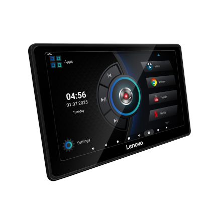 Monitor Android LENOVO-F1A-HM05 tetieră cu prindere universală, procesor Quadcore, 4GB ram, 64GB stocare, ecran 14 inci, USB, bluetooth