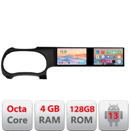 Navigatie Hyundai I10 2020 Kit-i10 Edotec 2 ecrane  8 core 4+128 21.6 inch Incell android Wifi 5Ghz gps internet