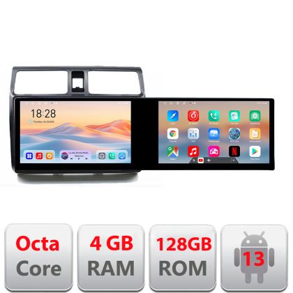 Navigatie SUZUKI SWIFT 2003-2010 Kit-Swift Edotec 2 ecrane  8 core 4+128 21.6 inch Incell android Wifi 5Ghz gps internet