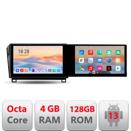 Navigatie Toyota Tundra 2007-2013 Edotec 2 ecrane  8 core 4+128 21.6 inch Incell android Wifi 5Ghz gps internet S