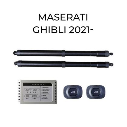 Haion electric Maserati Ghibli M157 facelift 2021–2024 – sistem automat de ridicare și închidere portbagaj
