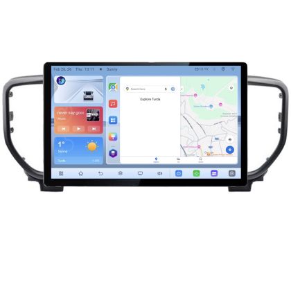 Navigatie dedicata Kia Sportage facelift 2019 - N-sportage-19 Edonav ecran 13" 1K 4+64 Android Waze USB Navigatie 4G 360 Tosli