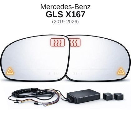 Senzor unghi mort Mercedes Benz GLS X167 2019-2026 — oglindă dedicată