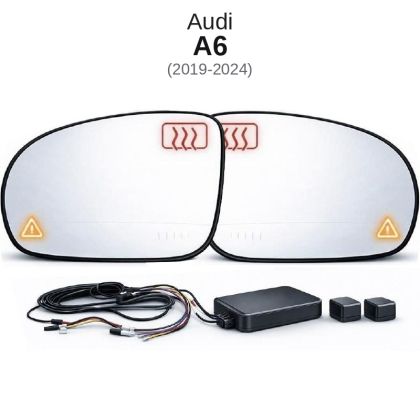 Senzor unghi mort Audi A6 2019-2024 — oglindă dedicată