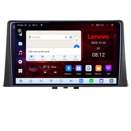Navigatie Citroen Berlingo 2019-2021 Lenovo Kit-berlingo18 8 Core 2.2 Ghz 8+128 Qled Incell 1K Android 360 Carplay DSP AHD 1080P ADAS 4G Wifi 5Ghz Bluetooth PRO v2