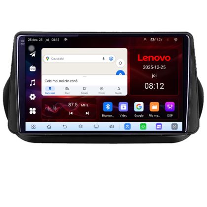 Navigatie Peugeot Bipper, Citroen Nemo, Fiat Qubo 2008-2017 8 Core 2.2 Ghz 8+128 Qled Incell 1K Android 360 Carplay DSP AHD 1080P ADAS 4G Wifi 5Ghz Bluetooth PRO