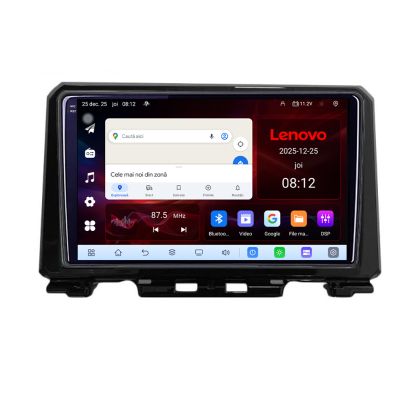Navigatie Suzuki Jimny 2018- Lenovo Kit-JIMNY 8 Core 2.2 Ghz 8+128 Qled Incell 1K Android 360 Carplay DSP AHD 1080P ADAS 4G Wifi 5Ghz Bluetooth PRO