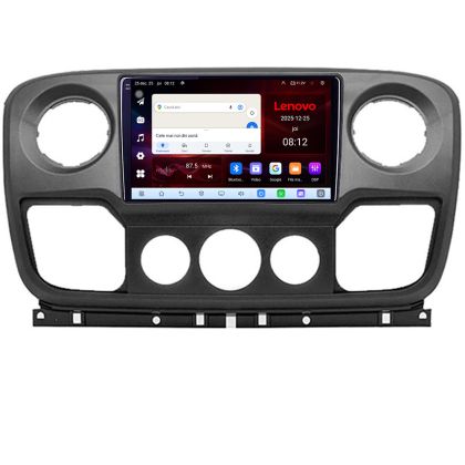 Navigatie Opel Movano, Renault Master 2010-2021 8 Core 2.2 Ghz 8+128 Qled Incell 1K Android 360 Carplay DSP AHD 1080P ADAS 4G Wifi 5Ghz Bluetooth PRO v2