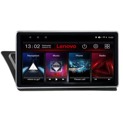 Navigatie Audi Q5 2008-2016 NON-MMI Lenovo Kit-Q5 4+32 GB Android Waze USB Navigatie Internet Youtube Radio