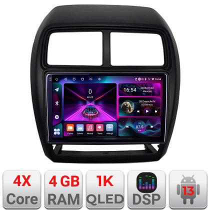 Navigatie Peugeot 4008 2012-2018 Android radio gps internet 4+64 InCell Display 1K Kit-026-facelift+EDT-E209-RK V1