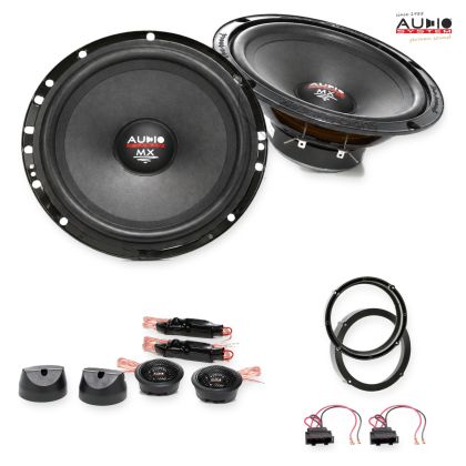 Pachet difuzoare VW Golf VII 3 uși (AU) 2013-2016 Audio System MX componente dedicate uși față
