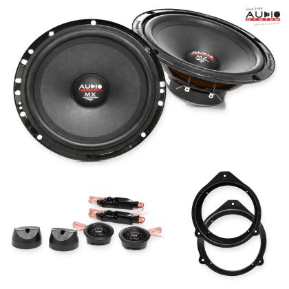 Pachet difuzoare Audi A3 (8P) 2003-2012 Audio System MX componente dedicate uși față