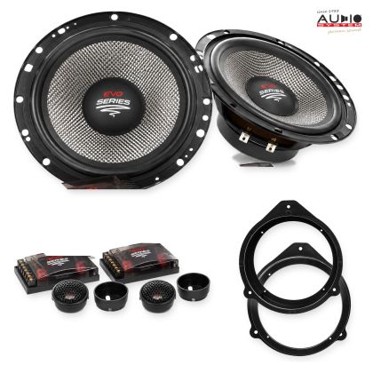 Pachet difuzoare Audi A3 (8P) 2003-2012 Audio System RADION componente dedicate uși față