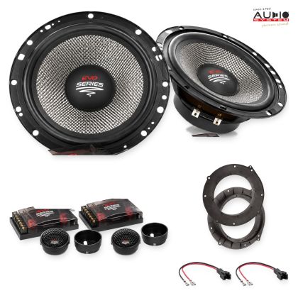 Pachet difuzoare Audi A6 (C7/4G) 2014-2018 Audio System RADION componente dedicate uși față
