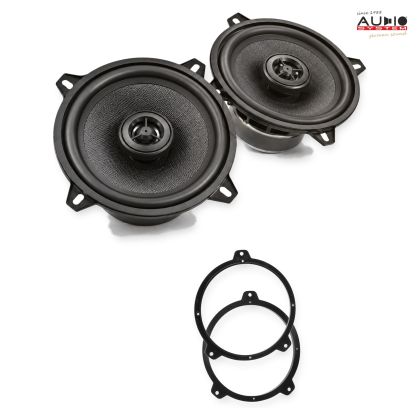 Pachet difuzoare BMW 3er Sedan (E46) 1998-2005 Audio System MX coaxiale dedicate raft spate