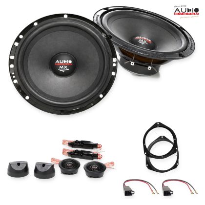 Pachet difuzoare Citroen Jumper (250) 2014-2023 Audio System MX componente dedicate uși față
