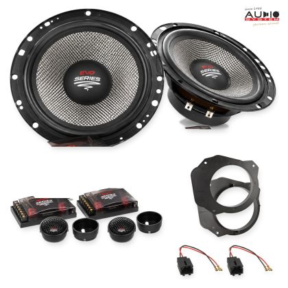 Pachet difuzoare Citroen Jumpy 2007-2016 Audio System RADION componente dedicate uși față